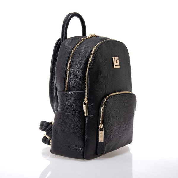 GUY LAROCHE ΔΕΡΜΑΤΙΝΟ ΓΥΝΑΙΚΕΙΟ BACKPACK ΜΑΥΡΟ