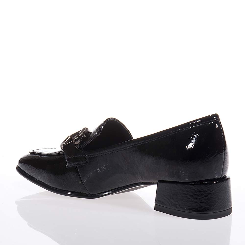 TAMARIS ΓΥΝΑΙΚΕΙΑ LOAFERS ΜΕ ΤΑΚΟΥΝΙ ΜΑΥΡΑ