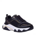 GUESS FL5MGSFAL12 ΜΑΥΡΑ SNEAKERS