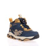 BULL BOYS ΠΑΙΔΙΚΑ HIGH SNEAKERS ΜΕ ΦΩΤΑΚΙΑ ΜΠΛΕ