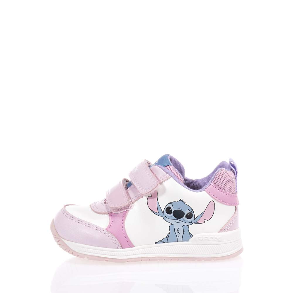 GEOX ΠΑΙΔΙΚΑ HIGH SNEAKERS ΜΕ VELCRO ΛΕΥΚΑ