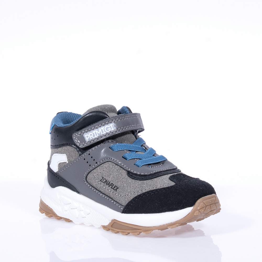 PRIMIGI 8448211 ΓΚΡΙ ΜΠΟΤΑΚΙΑ ΜΕ VELCRO