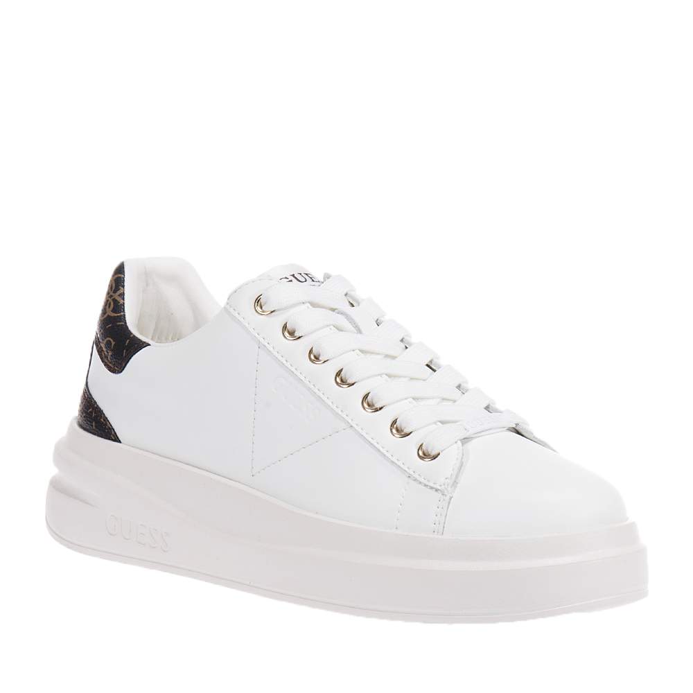 GUESS ELBINA ΓΥΝΑΙΚΕΙΑ ΛΕΥΚΑ SNEAKERS