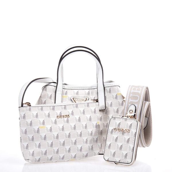 GUESS G WAVE MINI ΓΥΝΑΙΚΕΙΑ ΤΣΑΝΤΑ ΧΕΙΡΟΣ STONE