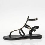 SOFIA MANTA SM298 ΜΑΥΡΑ ΣΑΝΔΑΛΙΑ GLADIATOR
