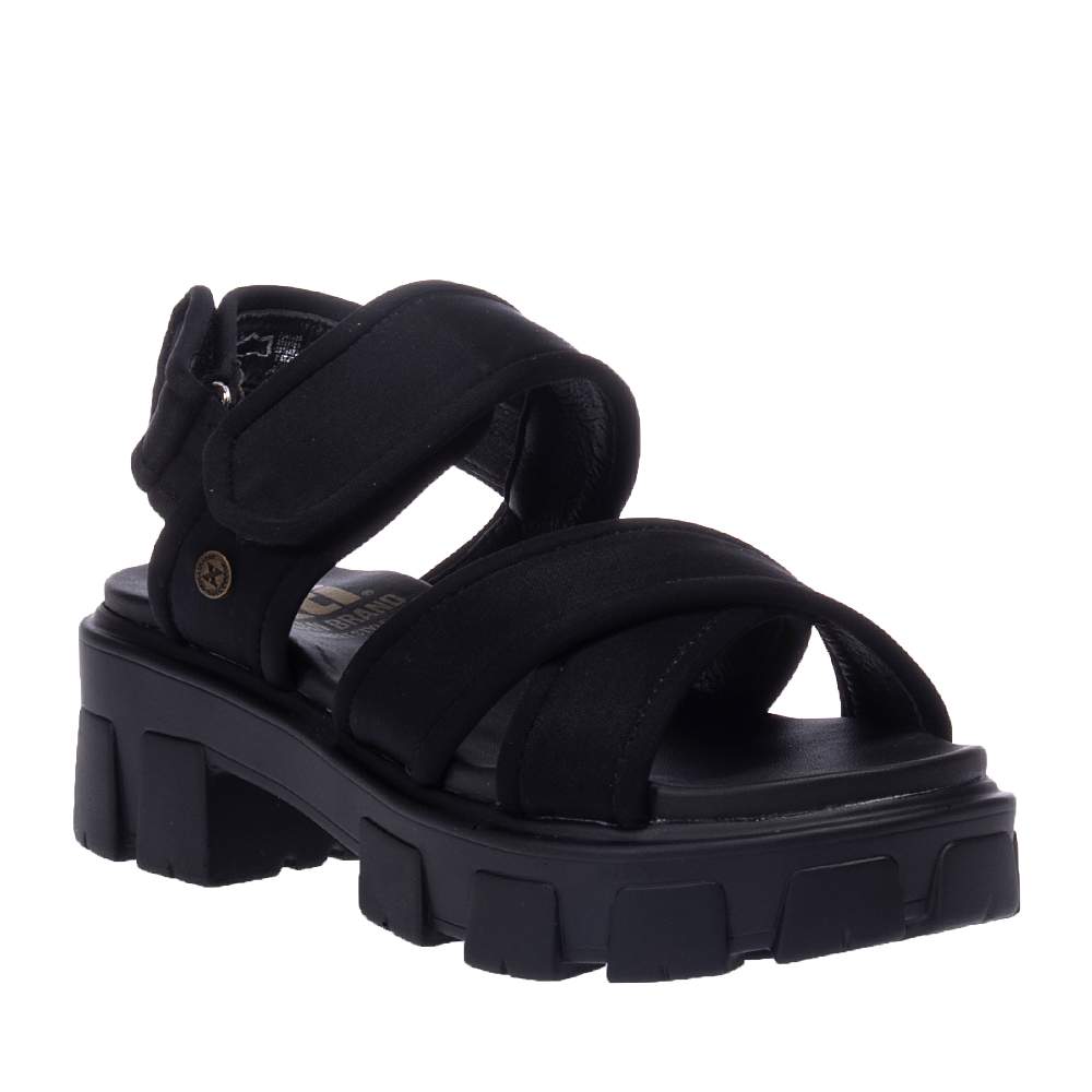 XTI 44279 ΜΑΥΡΑ ΠΕΔΙΛΑ TRACKSOLE ΜΕ VELCRO
