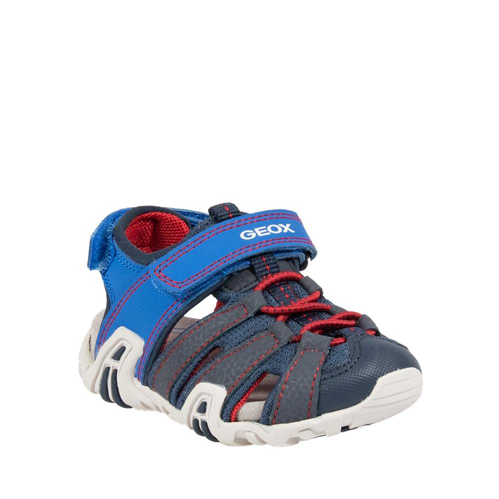 GEOX B1524A ΚΛΕΙΣΤΑ ΠΕΔΙΛΑ ΜΕ VELCRO ΜΠΛΕ