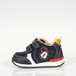 GEOX B160RB ΑΘΛΗΤΙΚΑ ΜΕ ΑΥΤΟΚΟΛΛΗΤΑ ΜΠΛΕ