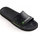 HAVAIANAS SLIDE BRASIL 4142616-0090 ΜΑΥΡΟ