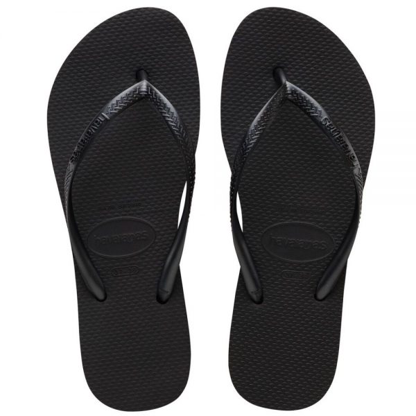 HAVAIANAS SLIM FLATFORM 4144537-0090 ΜΑΥΡΟ