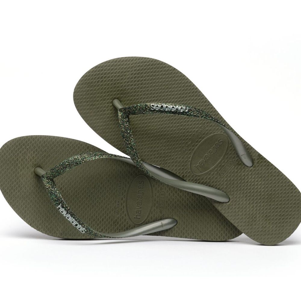 khaki havaianas slim