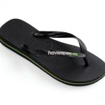 HAVAIANAS BRASIL LOGO 4110850-1069 ΜΑΥΡΟ