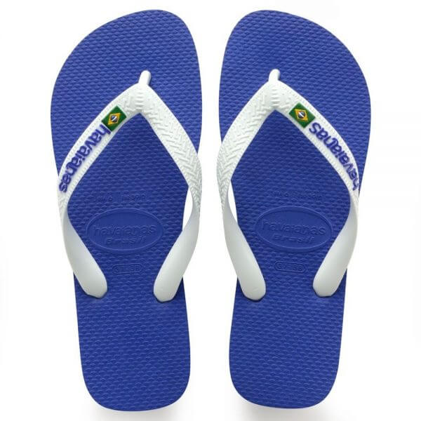 HAVAIANAS BRASIL LOGO 4110850-2711 ΜΠΛΕ