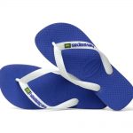 HAVAIANAS BRASIL LOGO 4110850-2711 ΜΠΛΕ