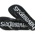 HAVAIANAS TOP LOGOMANIA 4144264-0090 ΜΑΥΡΟ