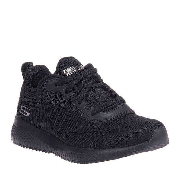 SKECHERS BOBS SQUAD TOUGH TALK 32504-BBK ΜΑΥΡΑ