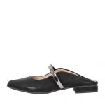 RAGAZZA 0195 ΜΑΥΡΑ MULES ΜΕ ΜΠΑΡΕΤΑ