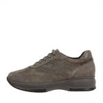 RAGAZZA 0242 ΓΚΡΙ SNEAKERS ΔΕΡΜΑΤΙΝΑ