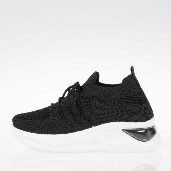 CHUNKY SNEAKERS ΚΑΛΤΣΑ ΜΑΥΡΑ K-57