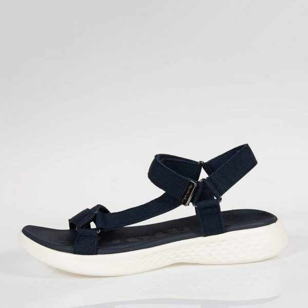 TAMARIS 28282-36 BLUE SANDALS WITH VELCRO