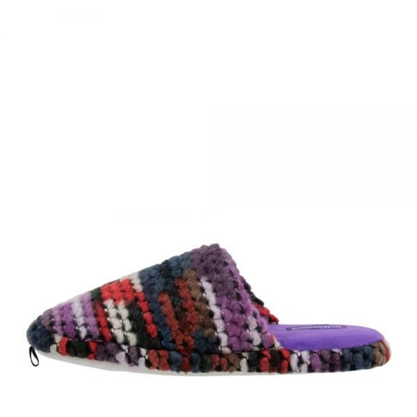 DEFONSECA ROMA TOP I W532 PURPLE SLIPPERS