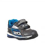 GEOX B1684B ΑΘΛΗΤΙΚΑ MCQUEEN ΜΕ ΦΩΤΑΚΙΑ ΓΚΡΙ