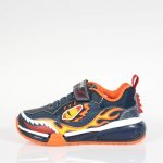 GEOX J16FEB ΑΘΛΗΤΙΚΑ ΜΕ ΦΩΤΑΚΙΑ ΜΠΛΕ