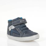 GEOX B161NA ΜΠΟΤΑΚΙΑ ME VELCRO ΜΠΛΕ