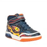 GEOX J169CA ΜΠΟΤΑΚΙΑ ΜΕ ΦΩΤΑΚΙΑ ΜΠΛΕ