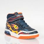 GEOX J169CA ΜΠΟΤΑΚΙΑ ΜΕ ΦΩΤΑΚΙΑ ΜΠΛΕ