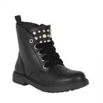 GEOX J169QI ΜΠΟΤΑΚΙΑ ΜΕ ΠΕΡΛΕΣ ΜΑΥΡΑ