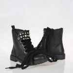 GEOX J169QI ΜΠΟΤΑΚΙΑ ΜΕ ΠΕΡΛΕΣ ΜΑΥΡΑ