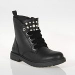 GEOX J169QI ΜΠΟΤΑΚΙΑ ΜΕ ΠΕΡΛΕΣ ΜΑΥΡΑ