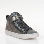 GEOX J744GI ΜΠΟΤΑΚΙΑ ΜΕΤΑΛΙΖΕ ΓΚΡΙ ΣΚΟΥΡΟ