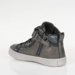 GEOX J744GI ΜΠΟΤΑΚΙΑ ΜΕΤΑΛΙΖΕ ΓΚΡΙ ΣΚΟΥΡΟ