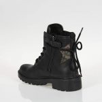GEOX J1920G ΜΑΥΡΑ ΑΡΒΥΛΑΚΙΑ ΜΕ ΑΣΤΕΡΙ ΠΑΡΑΛΛΑΓΗ