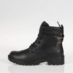GEOX J1920G ΜΑΥΡΑ ΑΡΒΥΛΑΚΙΑ ΜΕ ΑΣΤΕΡΙ ΠΑΡΑΛΛΑΓΗ
