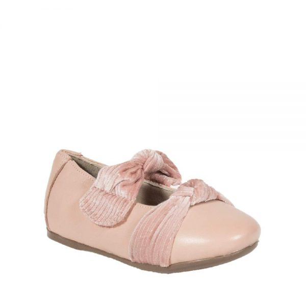 MAYORAL 44215 PINK LEATHER BALLERINAS