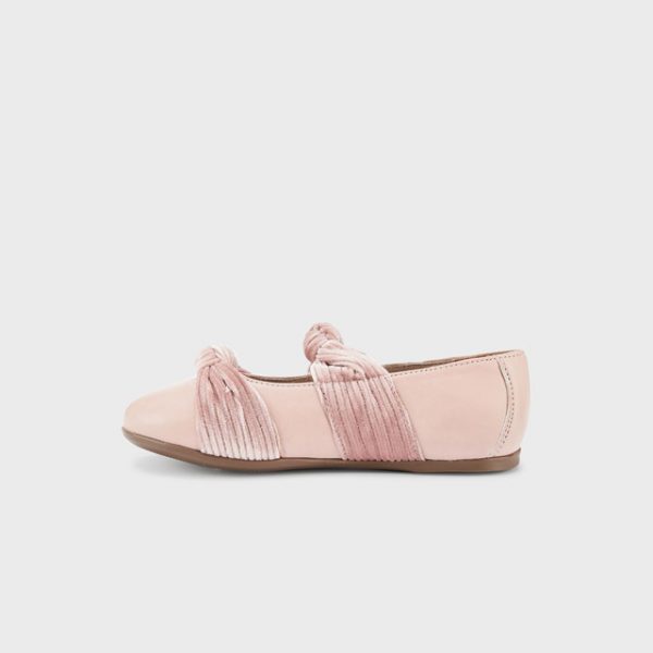 MAYORAL 44215 PINK LEATHER BALLERINAS