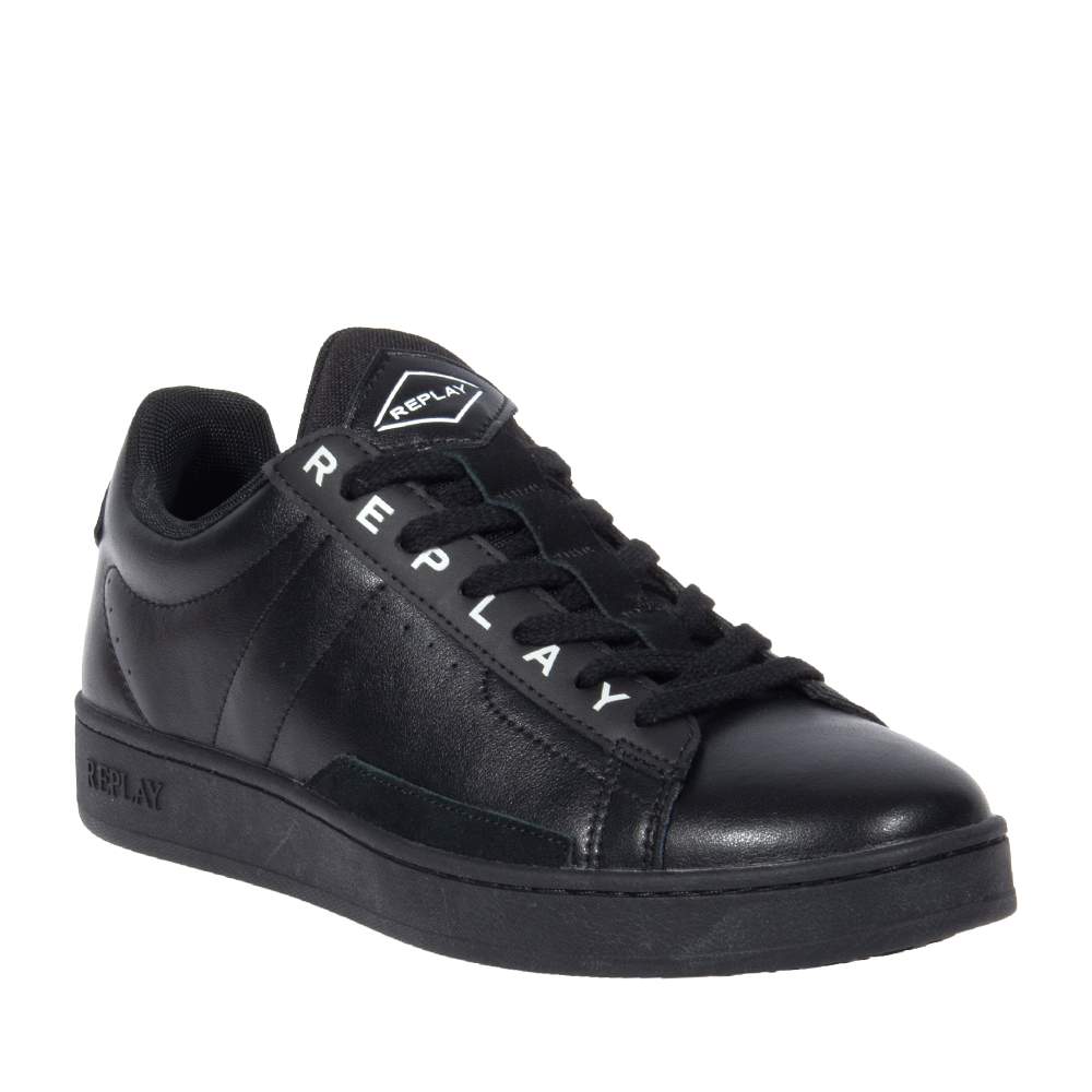 Replay Smash Lay New Trainers Black