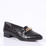 RAGAZZA 0172 LOAFERS ΜΑΥΡΑ ΔΕΡΜΑΤΙΝΑ
