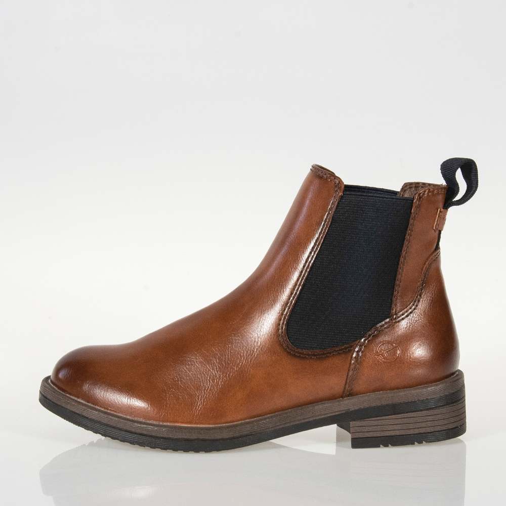 TAMARIS 25312-27 CAMEL CHELSEA BOOTS | Topshoes.gr