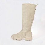 TAMARIS 25622-27 ΜΑΥΡΕΣ FLAT ΜΠΟΤΕΣ TRACKSOLE