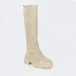 TAMARIS 25622-27 ΜΑΥΡΕΣ FLAT ΜΠΟΤΕΣ TRACKSOLE