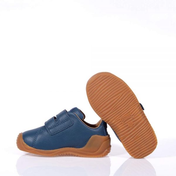 CAMPER DADDA K800412 ΜΠΛΕ ΔΕΡΜΑΤΙΝΑ CASUAL