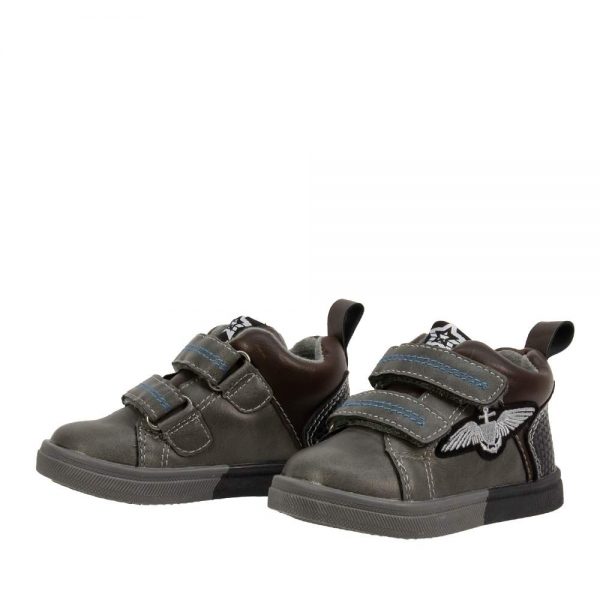 ΜΠΟΤΑΚΙΑ ΜΕ VELCRO ΓΚΡΙ GD8506