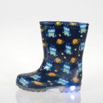 CHICCO BOOT WALLIS 66015 ΜΠΛΕ ΓΑΛΟΤΣΕΣ ΜΕ ΦΩΤΑΚΙΑ