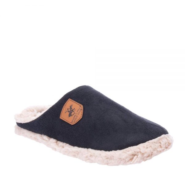 POLO 1917 MEN'S SLIPPERS BLUE