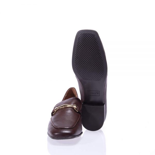 CAPRICE 24206-27 BLACK LEATHER LOAFERS