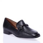 CAPRICE 24206-27 LOAFERS ΜΑΥΡΑ ΔΕΡΜΑΤΙΝΑ